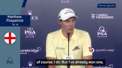 Fitzpatrick has 'huge advantage' going PGA Championship weekend