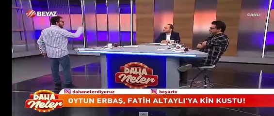 Oytun Erbaş: 'Fatih Altaylı beni üniversiteden kovdurdu, Fatih kim!..'