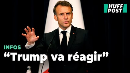 Face au « cynisme » de Poutine, Trump ne peut pas rester sans réaction selon Macron