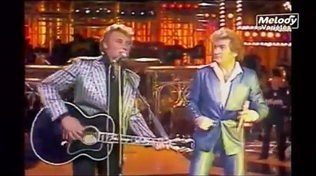 Johnny Hallyday – Et la Voix d’Elvis (Avec Eddy Mitchell & Gérard Depardieu – 12 Nov. 1980, Antenne 2)