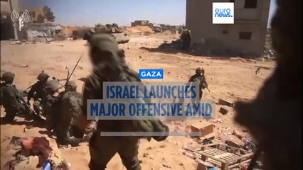 Israel announces new Gaza offensive amid heavy airstrikes