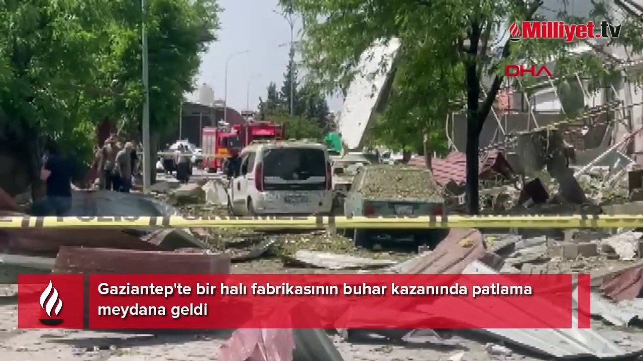 Fabrikada buhar kazanında patlama! 7 yaralı