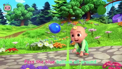 Animal Time Balloon Song - CoComelon Animal Time - Animals for Kids