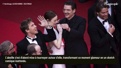 Une star oscarisée face à un imprévu de "taille" sur le tapis rouge à Cannes, deux acteurs à son secours