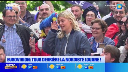 Eurovision: les Nordistes mobilisés derrière Louane avant la finale