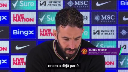 Amorim : "Rien ne changera cette saison"