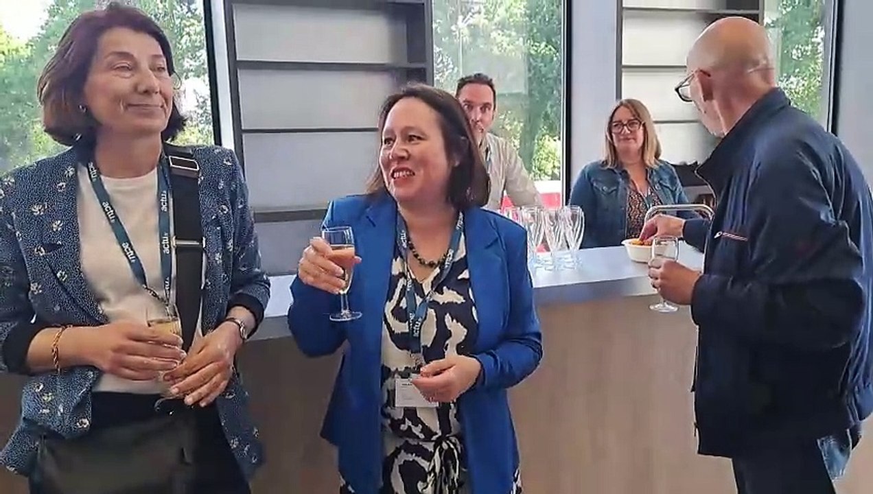 Inauguration de la 2e Foire Expo de Loudéac (Côtes-d'Armor)