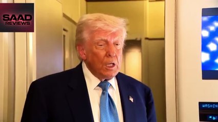 Trump On Palestinians In Gaza: "A Lot Of People Are Starving"
