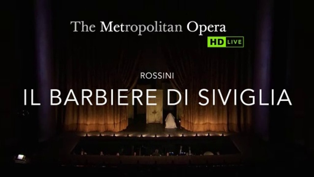 Met Opera Live im Kino: Il Barbiere Di Siviglia Trailer OV