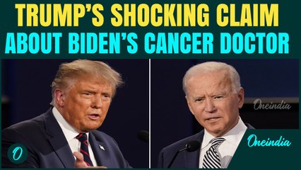 ‘It was the SAME doctor who....’ Trump makes shocking claim on Biden's diagnosis, Hints at cover-up