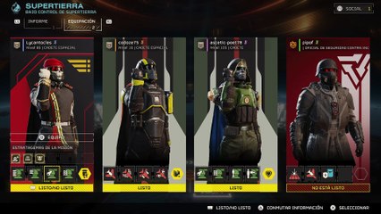Helldivers 2 - Gameplay de una batalla en SuperTierra
