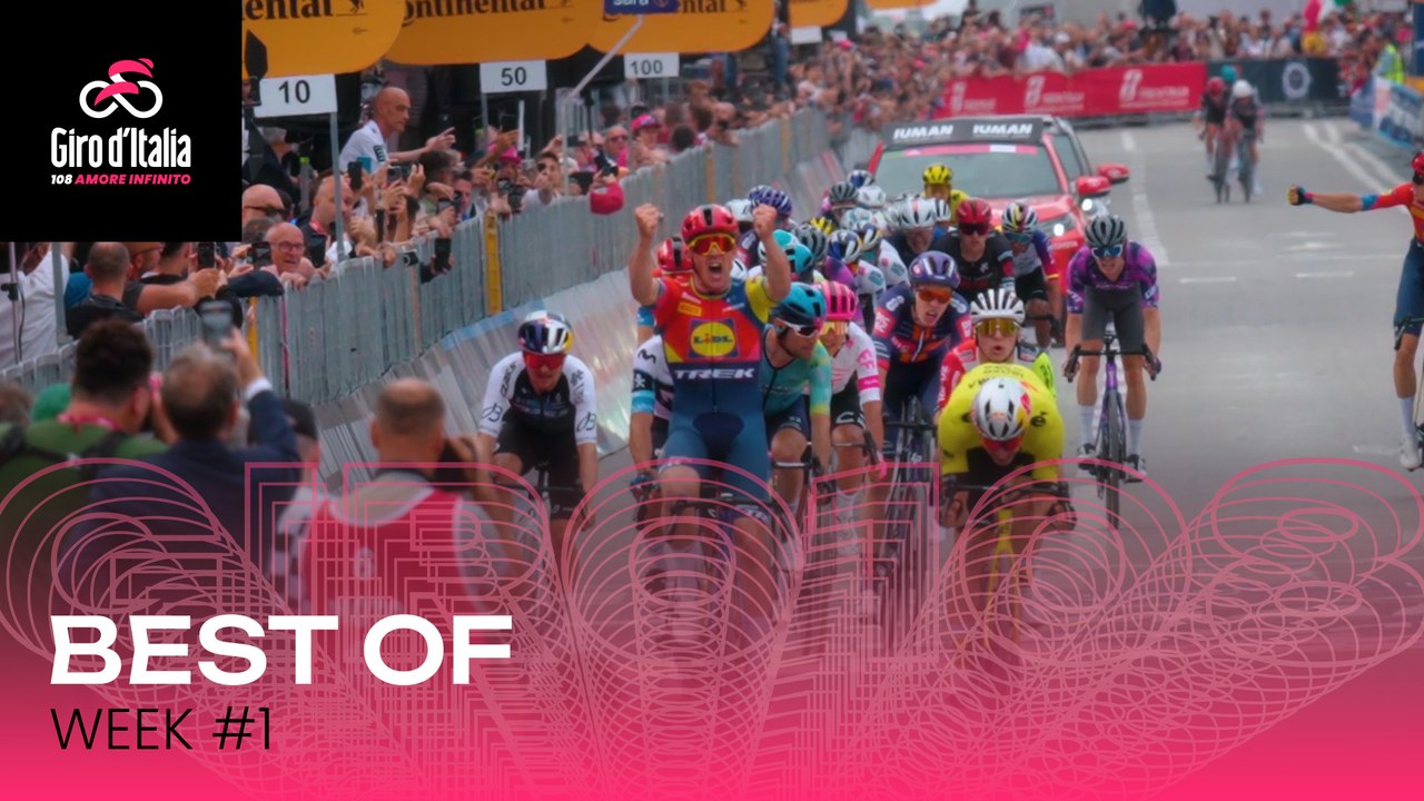 Giro d'Italia 2025 | First week: Best Of