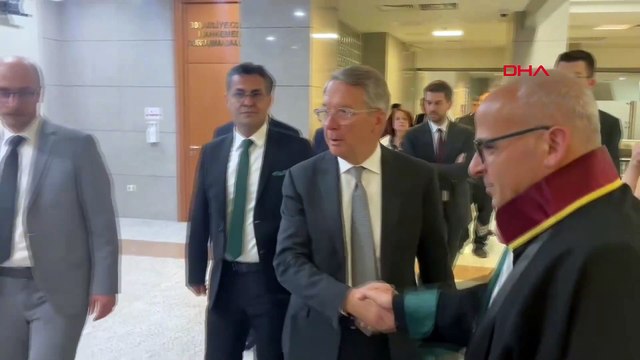 TÜSİAD yöneticileri Orhan Turan ve Ömer Arif Aras adliyede