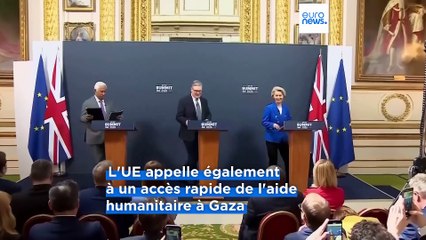 Gaza : Paris, Londres et Ottawa menacent Israël de "mesures concrètes"