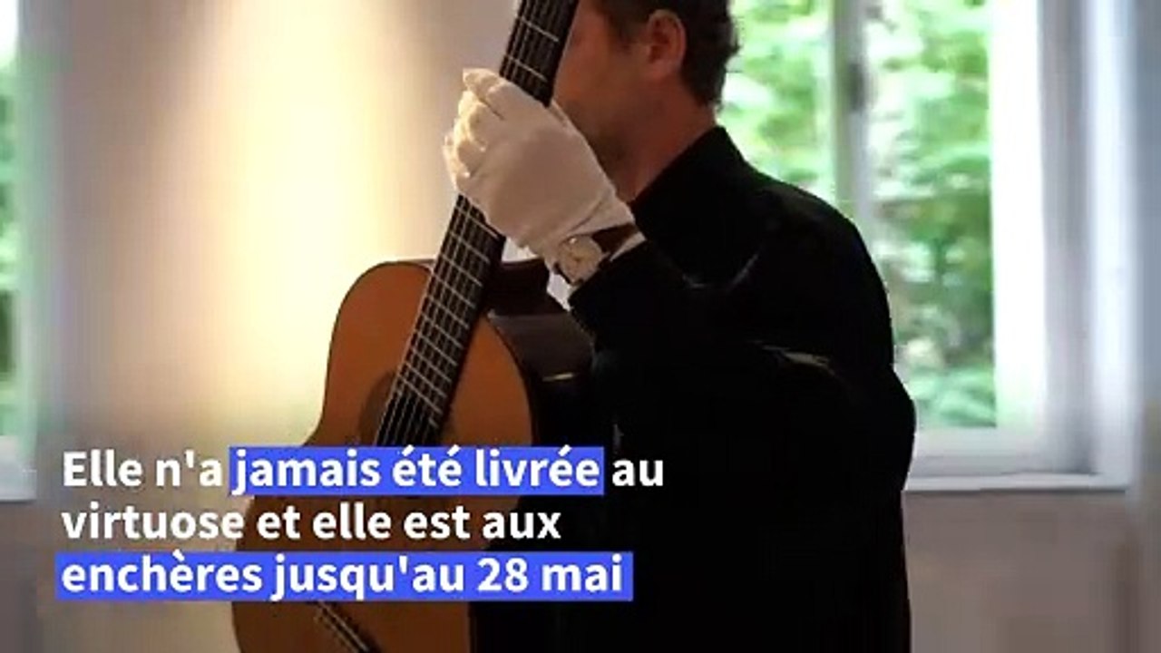 Vente de la guitare "La Inédita" : les fonds seront utilisés pour la lutte contre le cancer