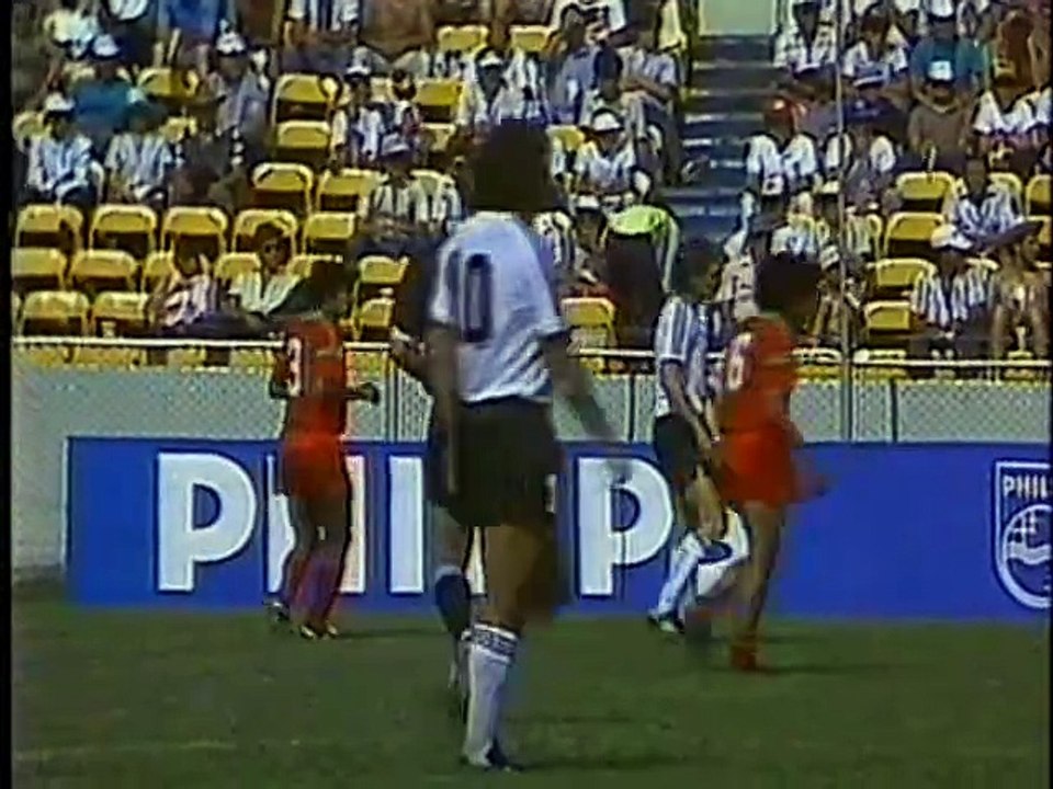 FIFA World Cup 1986 Morocco v Germany FR 17 June 1986 BBC