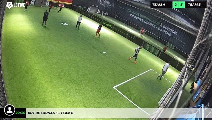But de Lounas F - Team B