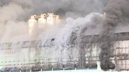 금호타이어 광주공장 화재 진화 어려움..."며칠 걸릴 듯" / YTN