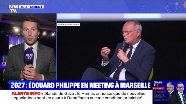 Présidentielle 2027: Edouard Philippe en meeting à Marseille ce samedi 17 mai