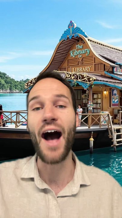 Une bibliothèque sur l’eau