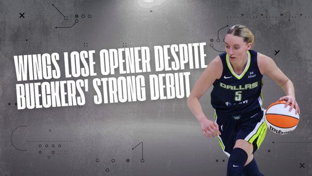 WNBA FINAL SCORE: Wings Drop Home Opener to Lynx Despite Promising Debut from No. 1 Pick Paige Bueckers