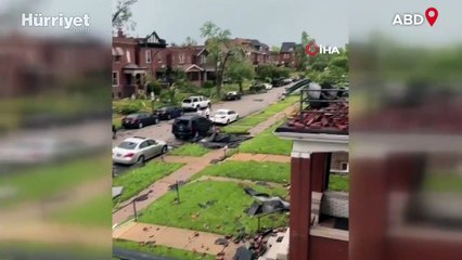 ABD'yi fırtına ve hortum vurdu: 23 ölü