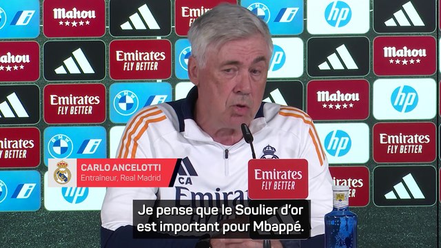Ancelotti salue la première saison de Mbappé : Il peut encore faire mieux