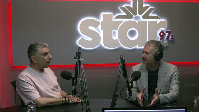 O πρόεδρος και προπονητής του Πρωτέα Λαμίας, Γιώργος Ζαγγανάς στον StarFM