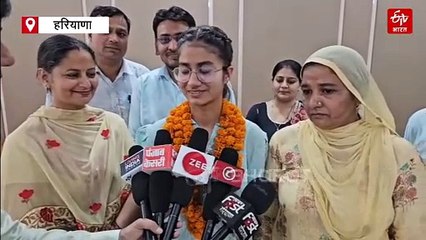 हरियाणा 10वीं बोर्ड रिजल्ट में जींद की निधि का प्रदेश में तीसरा स्थान,  500 में से 495 अंक मिले