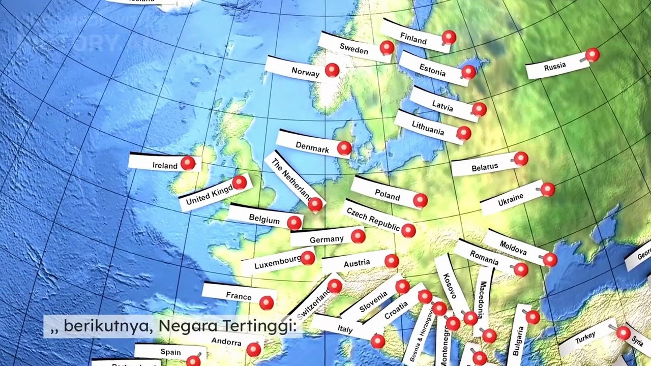 The Most Extreme Countries in the World! Cold, Hot, and Mysterious!