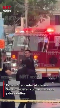 💥 Traged1a en Saltillo: una expl0sión en Tierra y Libertad deja 6 mu3rtos, incluidos 4 niños. Dos personas más están hospitalizadas. #Saltillo #Explosión #Noticias