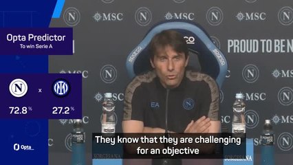 Big clubs used to Scudetto triumph, not Napoli - Conte