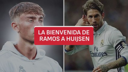 La bienvenida de Ramos al Huijsen