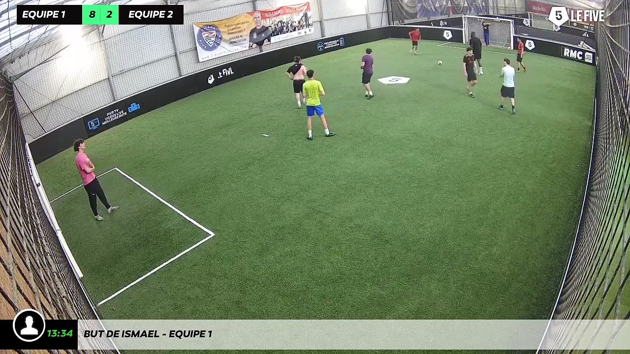 But de Ismael - equipe 1