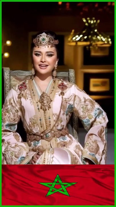 Moroccan caftan dress_culture  🇲🇦 8🥀مغربية رمز الجمال