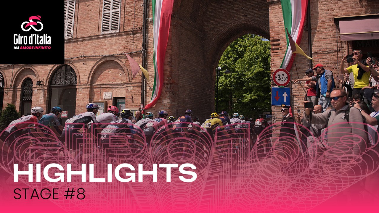 Giro d'Italia 2025 | Stage 8: Highlights