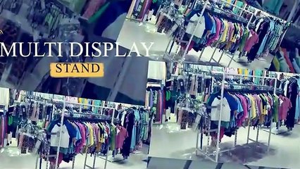 Clothing  Rack  _ Multidisplay Stand    _ Garment Shop & Boutique  _ Inspace Store  and Factory