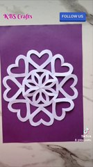 DIY Paper Snowflakes ❄️ | Easy Winter Paper Craft Tutorial