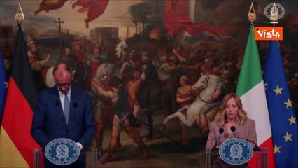 Merz: Meloni una dei protagonisti principali in Europa, grazie per suo viaggio negli Usa