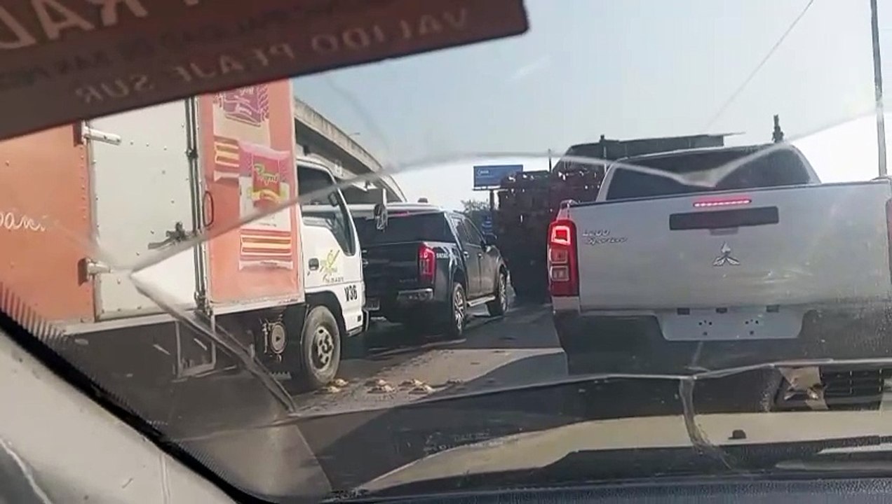 Tráfico en bulevar del Sur