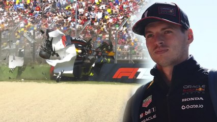 Max Verstappen consigue P2 en el GP de Emilia Romagna y así habla del accidente de Yuki Tsunoda