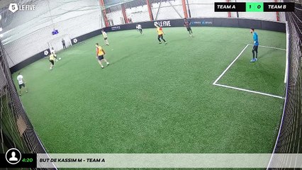 But de Kassim M - Team A