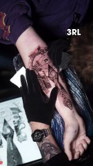 3RL - Egyptian Traveler Tattoo 👁️ #tattooartist #tattooideas #viral