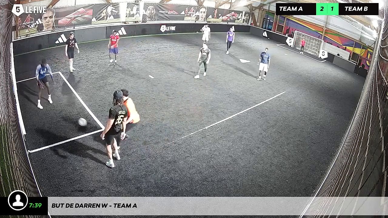 But de Darren W - Team A