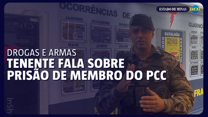 Tenente Martins fala sobre apreensão de drogas, armamento e prisão de membro do PCC