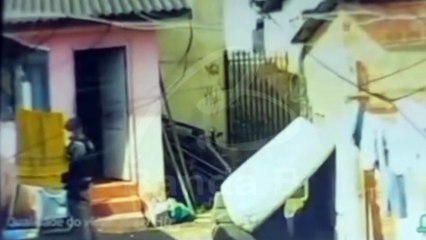 Câmera registra som de tiros em Colombo