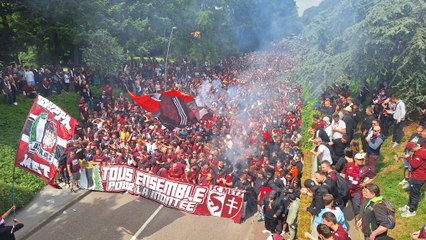 FC_METZ__DUNKERQUE vus des supporters du FC Metz