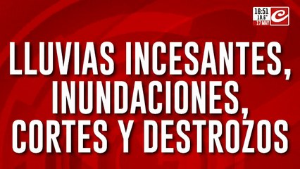 Alerta: siguen las lluvias el fin de semana