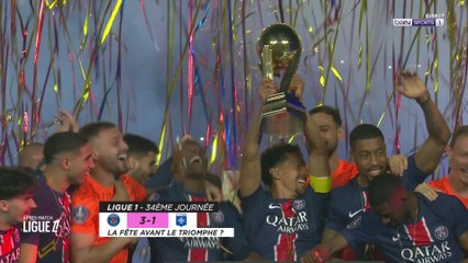 Ligue 1 - Le PSG soulève son 13ème titre de Champion de France
