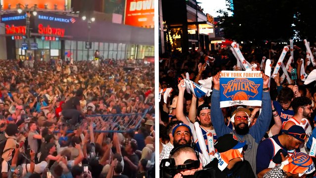 NBA: Nueva York enloquece con la victoria de los Knicks sobre los Boston Celtics